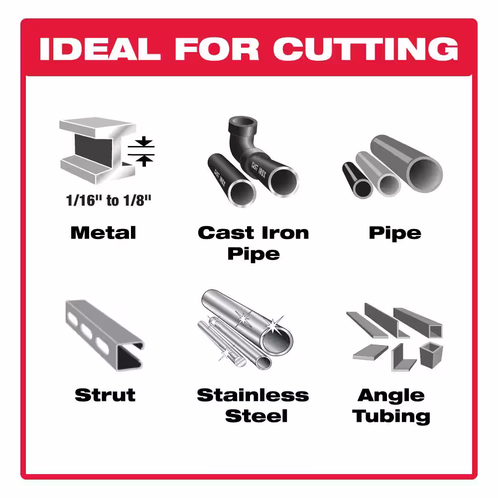 DIABLO 12 in. 10 TPI Steel Demon Carbide Reciprocating Saw Blade for Medium Metal Cutting