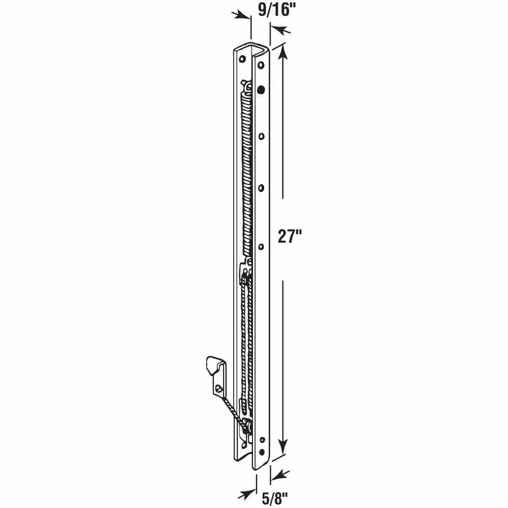 Prime-Line 27 in. Window Block and Tackle Sash Balance