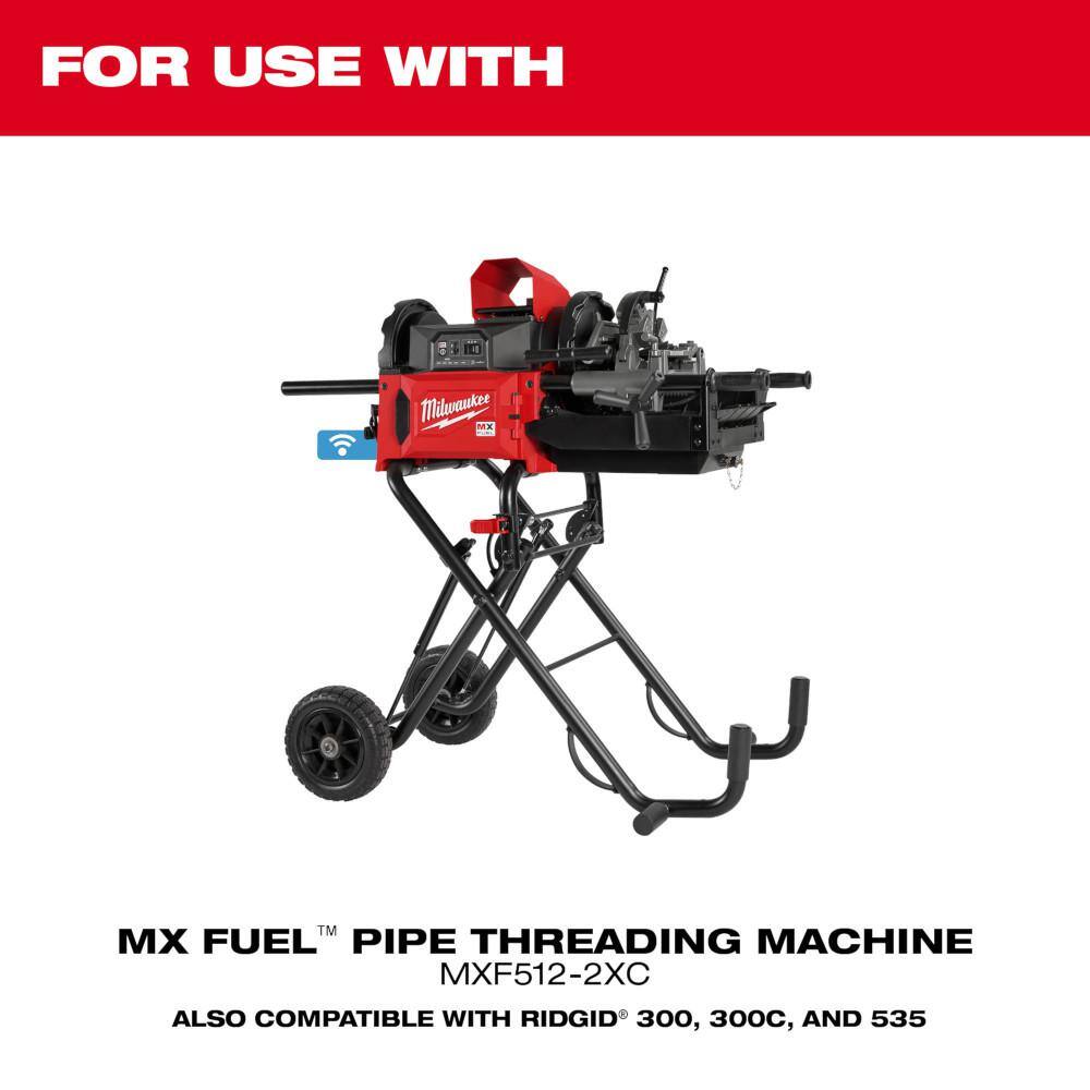 Milwaukee BSPT Auto-Releasing Die Head with Micro Adjustment for MX FUEL Threading Machine