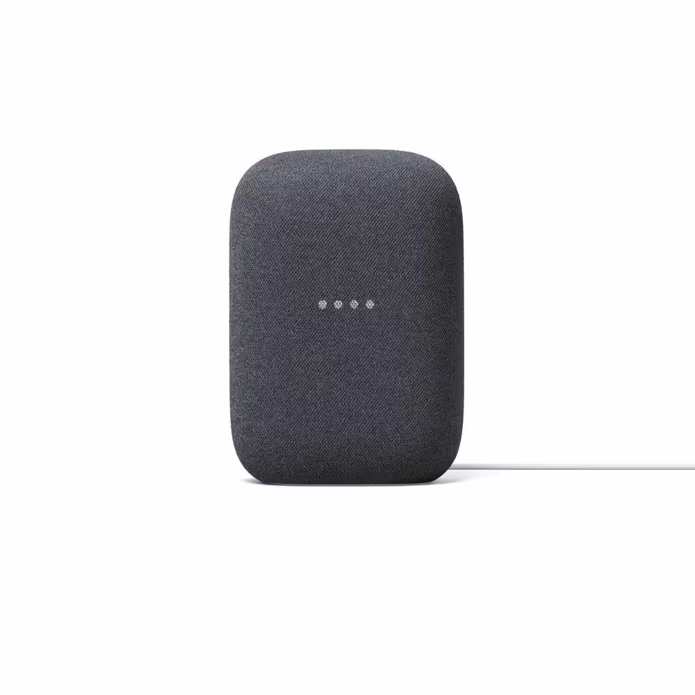 Google Nest Audio - Smart Home Speaker with Google Assistant - Charcoal