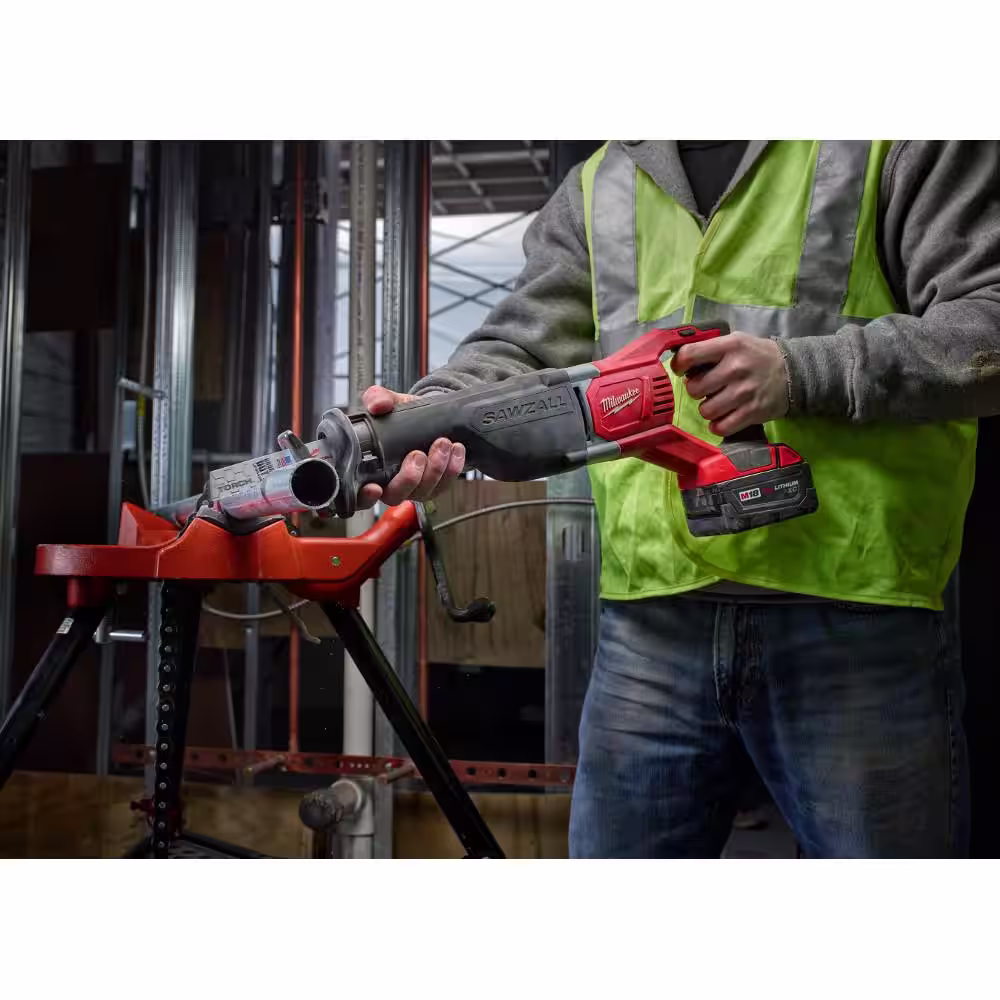 Milwaukee 9 in. 18 Teeth per in. Medium Metal Cutting SAWZALL Reciprocating Saw Blade (1-Pack)