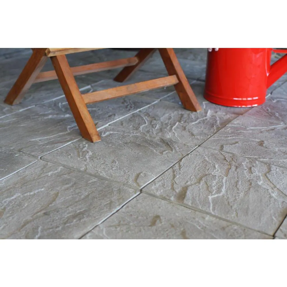 Nantucket Pavers Patio-on-a-Pallet 12 in. x 12 in. Concrete Gray Traditional Yorkstone Paver (100 Pieces/100 Sq Ft)