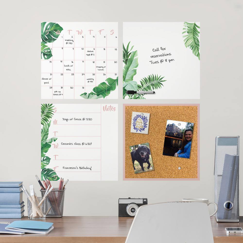 WallPOPs Green Baja Organization Kit Wall Decal