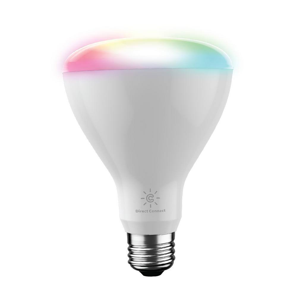 Cync 65-Watt BR30 LED EQ 2700K Color Changing Smart Flood Light Bulb 1-Pack