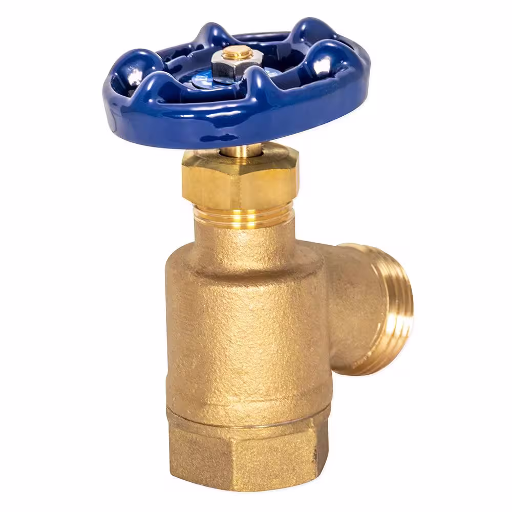 EZ-FLO 3/4 in. FIP Brass Bent Nose Garden Valve