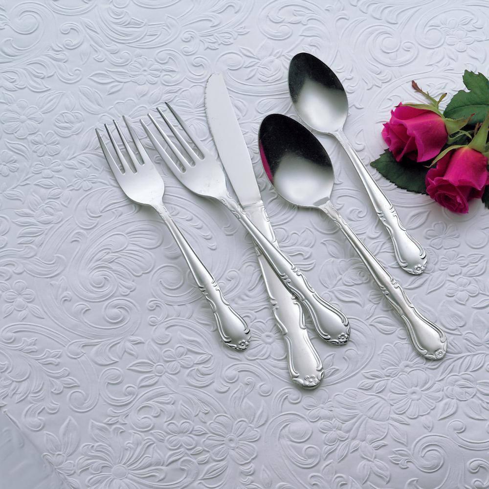 Oneida Melinda III 18/0 Stainless Steel Salad/Dessert Forks (Set of 36)