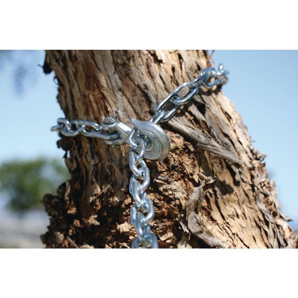 Everbilt 3/16 in. x 1 ft. Grade 30 Zinc Plated Steel Proof Coil Chain