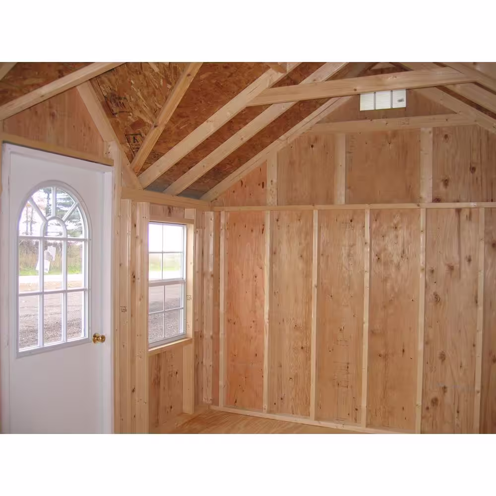 LITTLE COTTAGE CO. Classic Cottage 8 ft. x 16 ft. Wood Storage Building DIY Kit with Floor