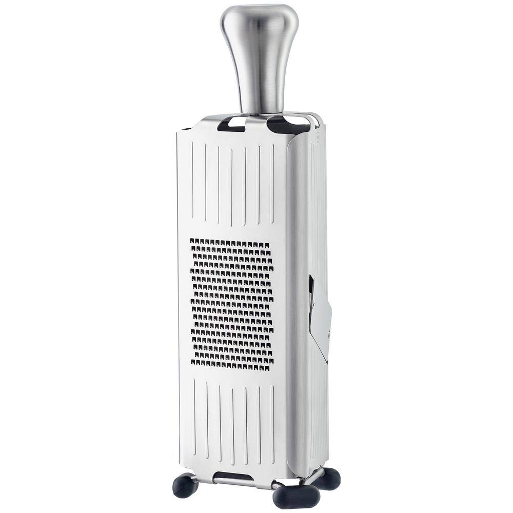 Rosle Stainless Steel Multifunctional Grater with Non-Slip Silicone Base