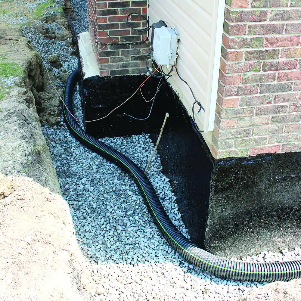 Advanced Drainage Systems 3 in. x 100 ft. Singlewall Perforated Drain Pipe