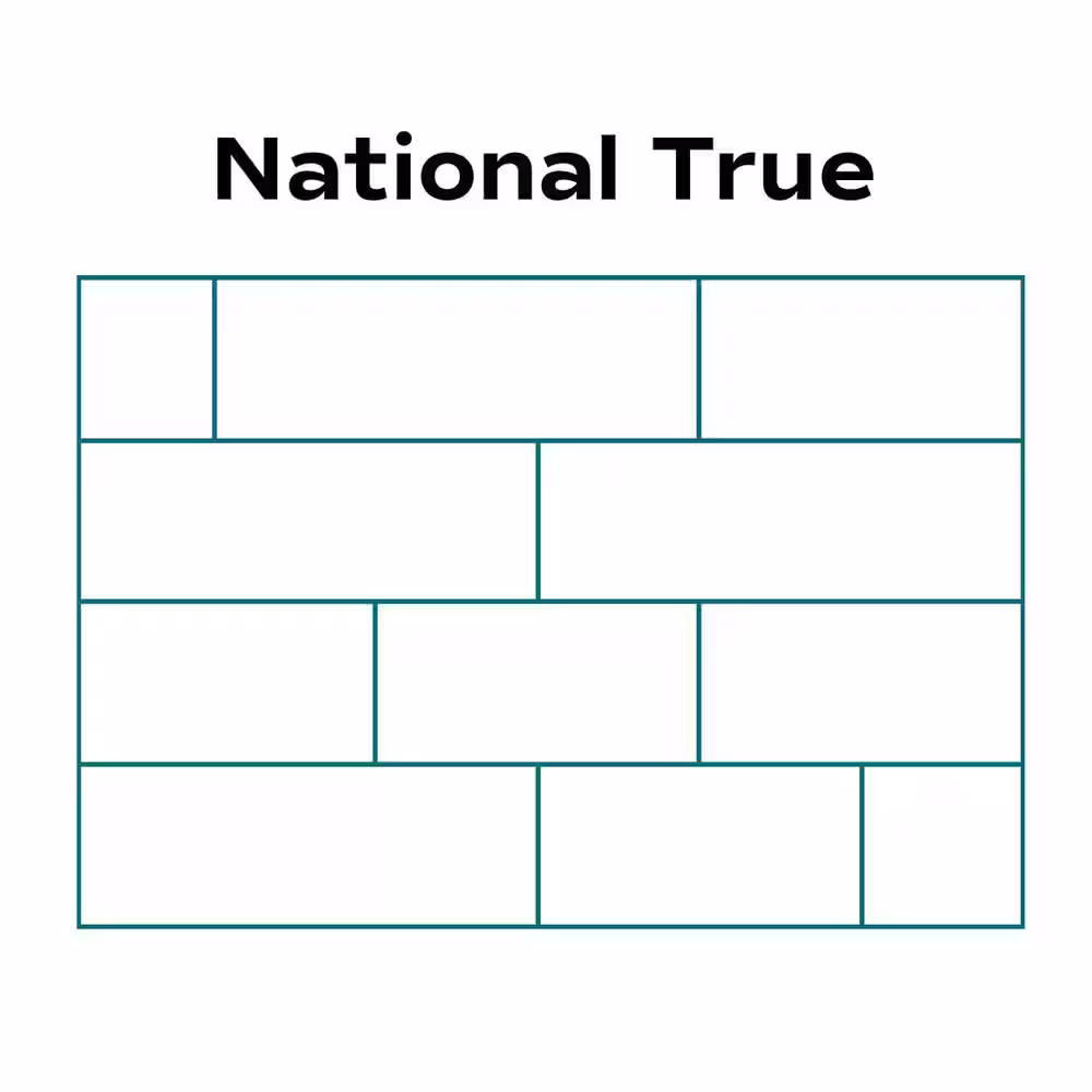 Evolve Stone National True Phantom Shadow Non-Rated Flat Stone Veneer (14.25 sq. ft. per Box)