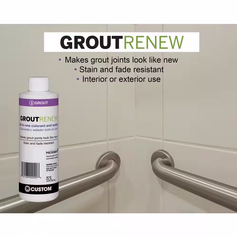Custom Building Products Polyblend #52 Tobacco Brown 8 oz. Grout Renew Colorant