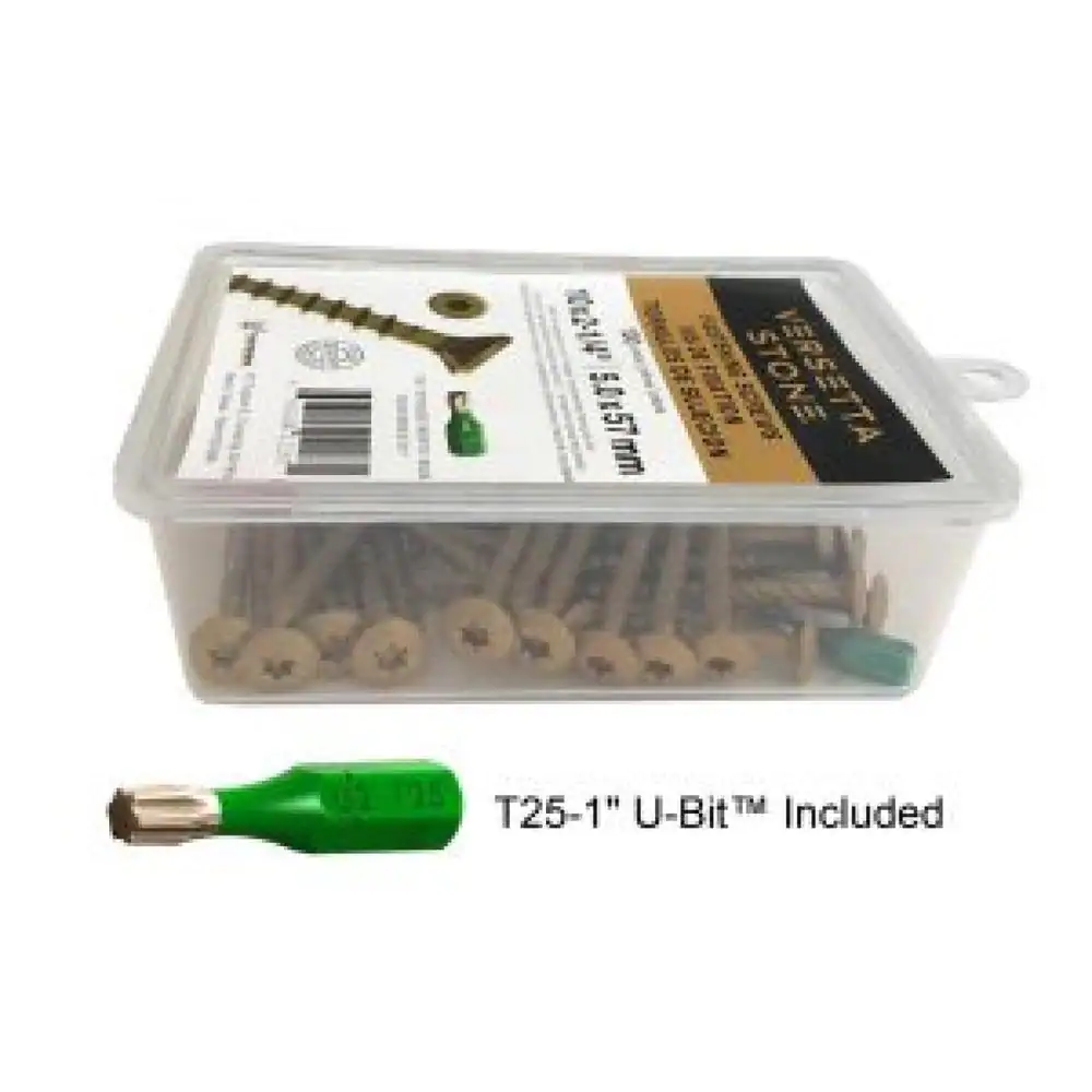 None 1-5/8 in. Carbon Steel T-Star Fastening Screw (100-Pieces/Pack)