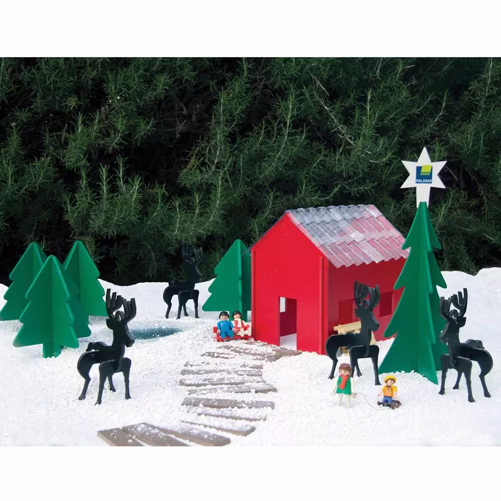 Palight ProjectPVC 18 in. x 24 in. x 0.236 in. Foam PVC Black Sheet