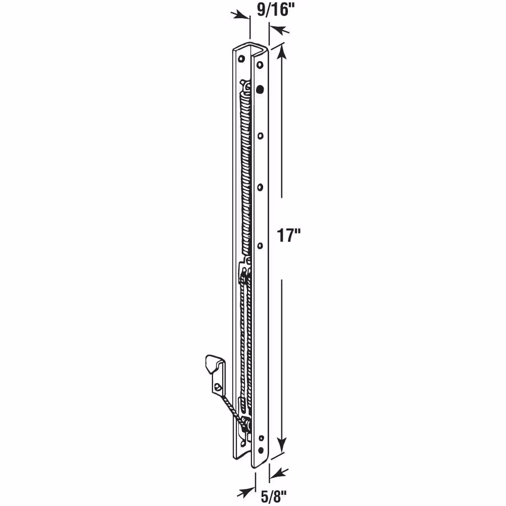 Prime-Line 17 in. Window Block and Tackle Sash Balance