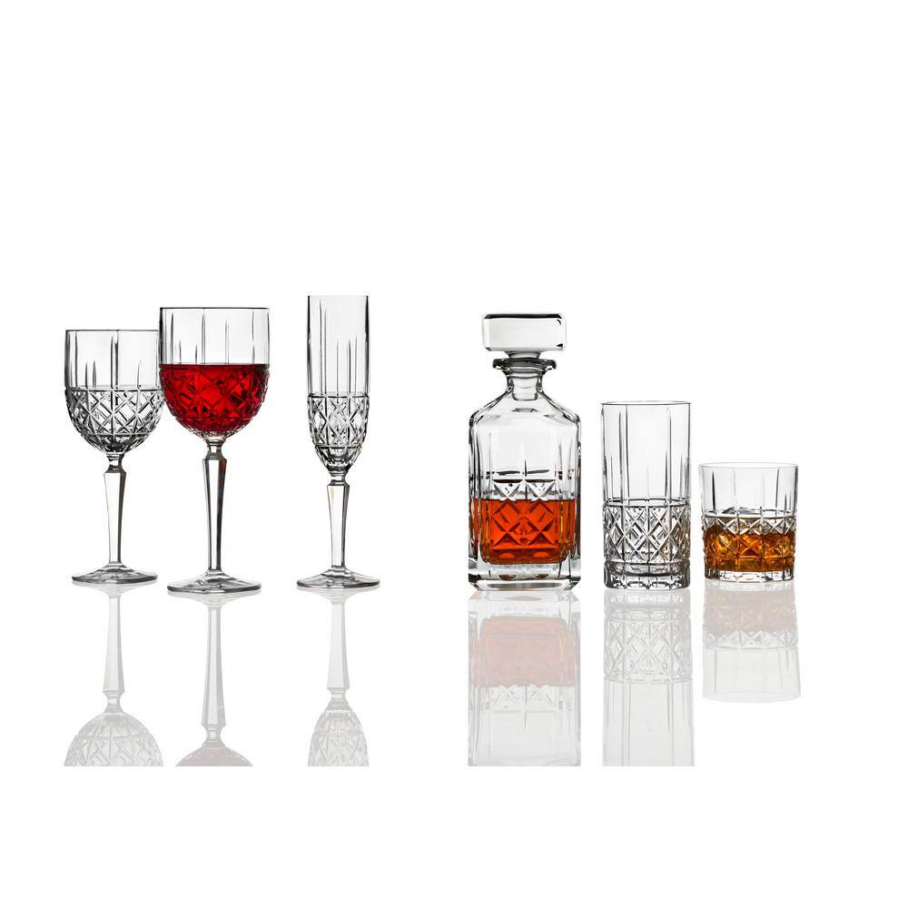 Marquis By Waterford Brady 11 fl. oz. Crystal Double Old Fashioned Glass Set (Set of 4)