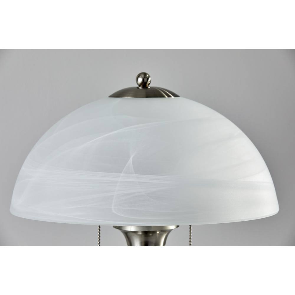Adesso Lexington 22.5 in. Dark Walnut Table Lamp