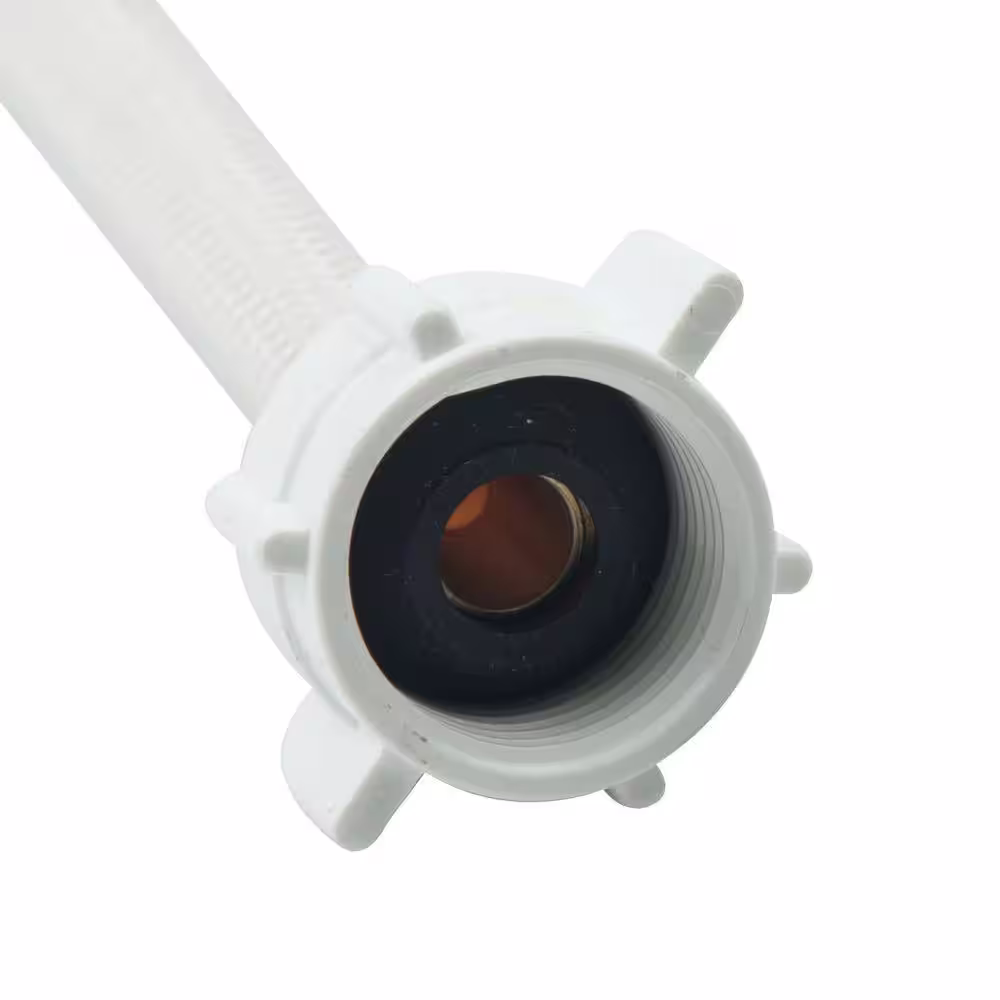 BrassCraft 1/2 in. Compression x 7/8 in. Ballcock Nut x 12 in. Vinyl Toilet Supply Line